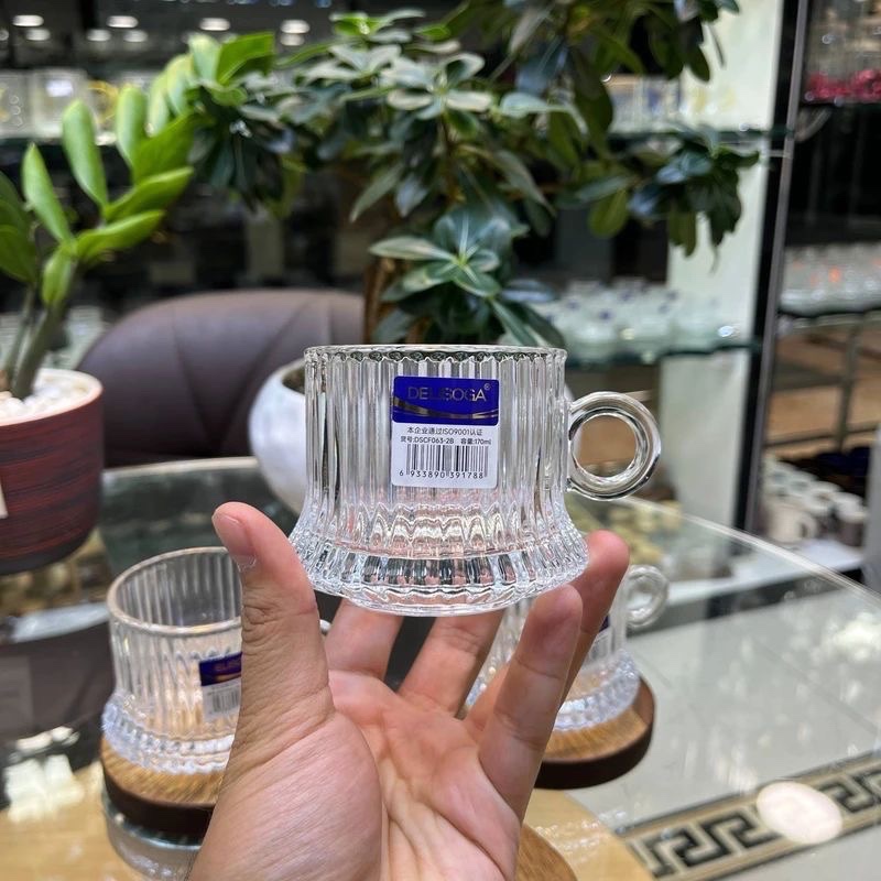 فنجان دسته حلقه ای طرح الیسا برند deli