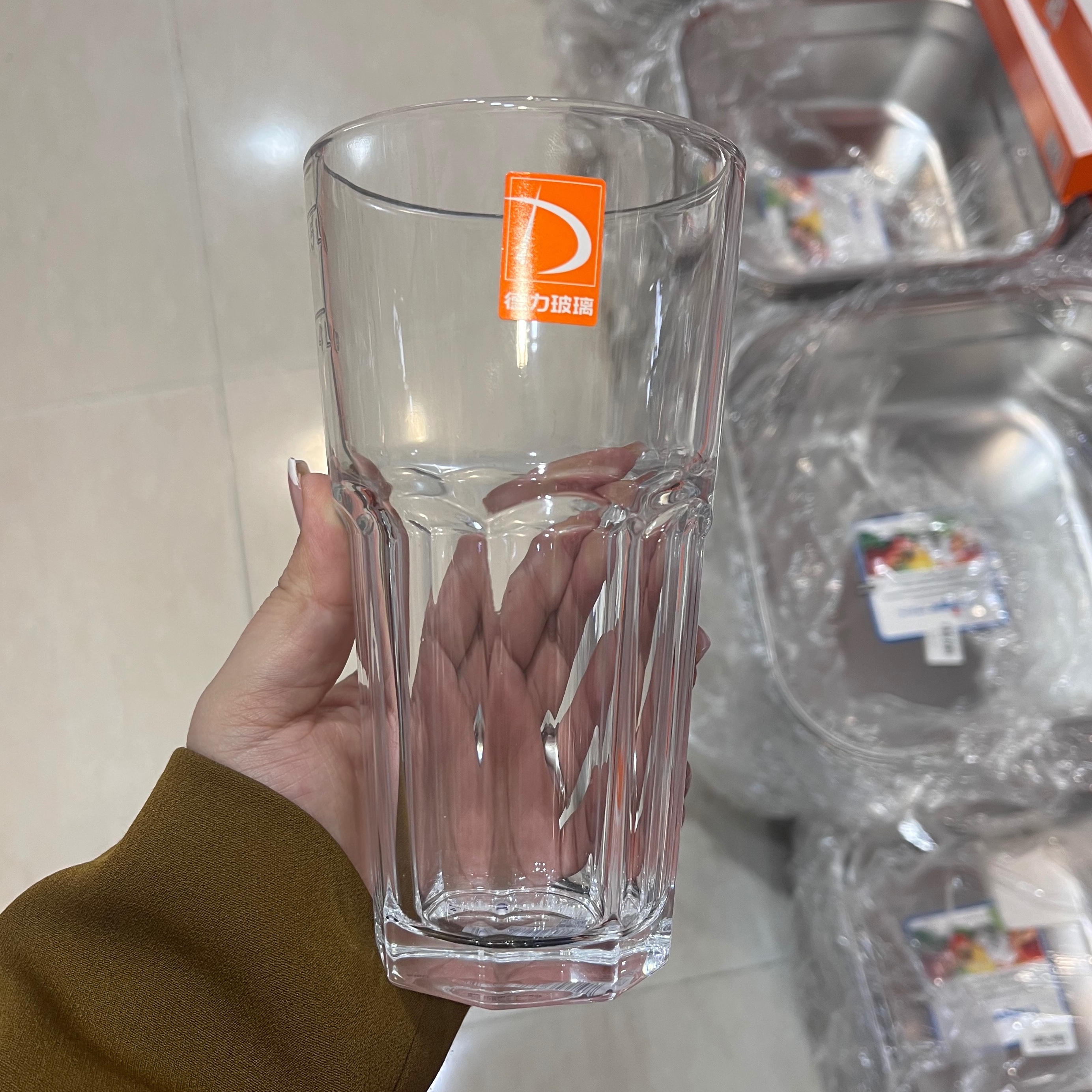 لیوان طرح کازابلانکا برندdeli ست شش تایی