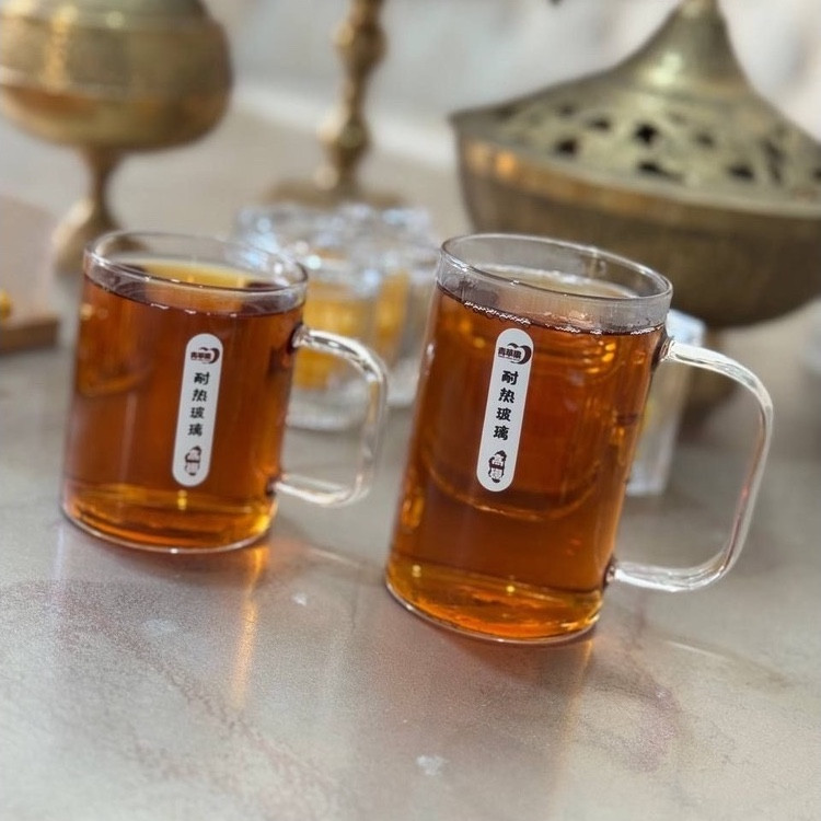 فنجان چای خوری پیرکس وارداتی موجود در دوسایز