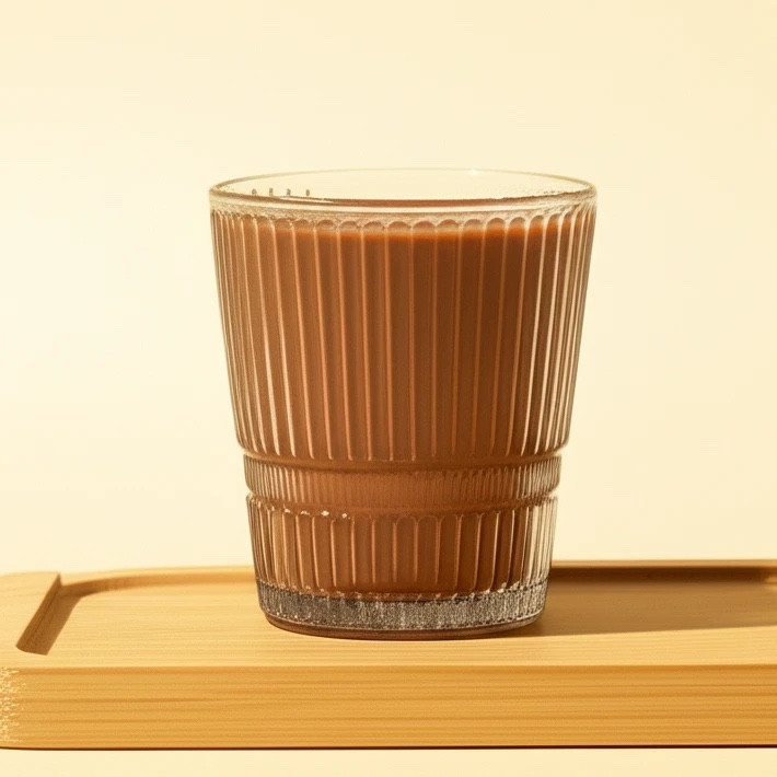 نیم لیوان خطدار شش تایی 270میل برند deli glass وارداتی