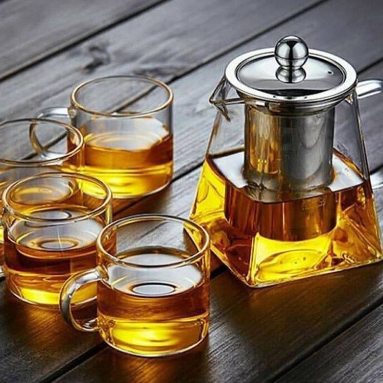 قوری پرطرفدار کف مربعی پیرکس وارداتی