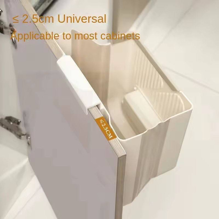 سطل کابینتی آکاردئونی پلاستیک وسیلیکونی وارداتی در دوسایز